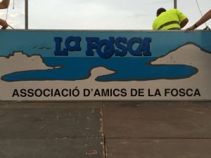 Muntatge escenari Havaneres La Fosca